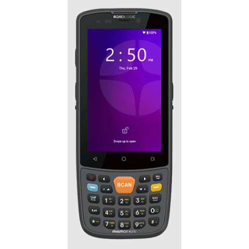 Datalogic Memor K25 handheld mobile computer 10.2 cm (4) 800 x 480 pixels 265 g Black