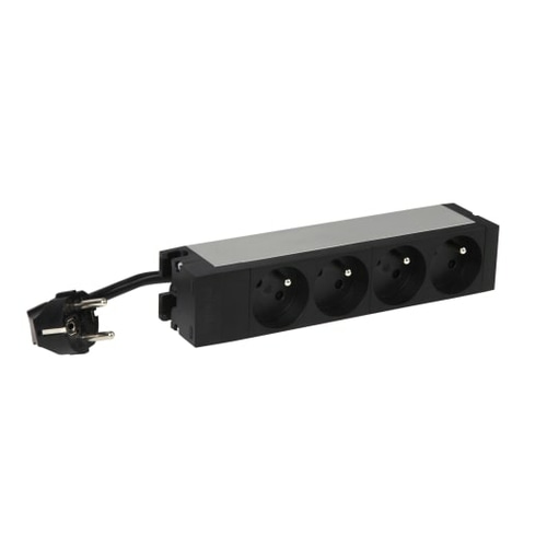 Middle Atlantic Products 10 Inch PDU LCS - 4 Outlets - French Standard