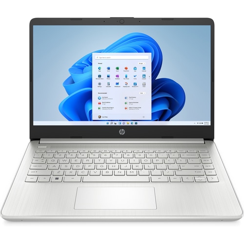 HP 14s-fq1013na 5500U Notebook 35.6 cm (14) Full HD AMD Ryzen 5 4 GB DDR4-SDRAM 512 GB SSD Wi-Fi 5 (802.11ac) Windows 11 Home Silver