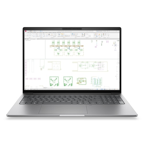 HP ZBook 8 G2i 16 inch Mobile Workstation PC Wolf Pro Security Edition Copilot+ PC Intel Core Ultra X9 388H 40.6 cm (16) WQUXGA 32 GB LPDDR5x-SDRAM 1 TB SSD Wi-Fi 7 (802.11be) Windows 11 Pro AI Workstation, AI PC Silver