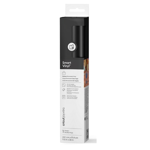 Cricut 2011368 self-adhesive vinyl Permanent Black Matte