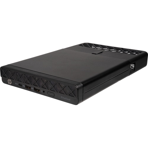 HP EliteDesk 8 Mini G1a Desktop PC AMD Ryzen 5 220 8 GB DDR5-SDRAM 256 GB SSD Windows 11 Pro Mini PC Black