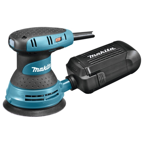 Makita BO5031/2 portable sander Random orbital sander 12000 RPM Black, Turquoise 300 W