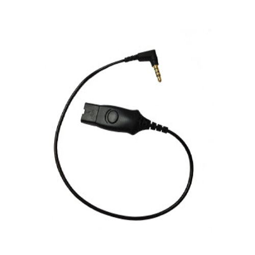 POLY Cable with 3.5mm to QD Connector audio cable Black