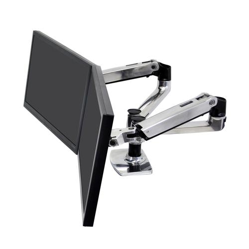 Ergotron LX Series 45-245-026 monitor mount / stand 68.6 cm (27) Silver Desk