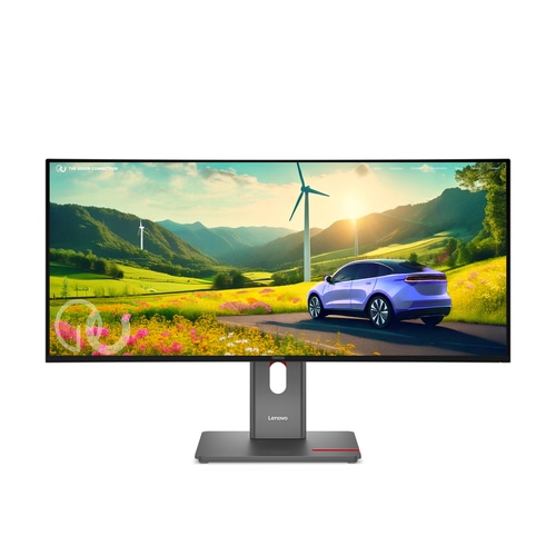 Lenovo ThinkVision P34WD-40 LED display 86.4 cm (34) 3440 x 1440 pixels Wide Quad HD LCD Black