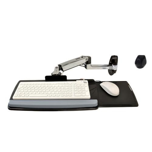 Ergotron LX Wall Mount Keyboard Arm Silver
