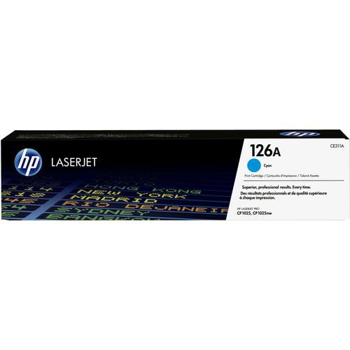 HP 126A Cyan Original LaserJet Toner Cartridge