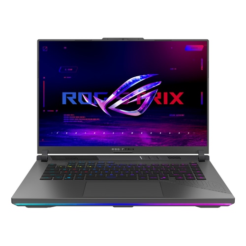 ASUS ROG Strix G16 G614PM-RV065W laptop AMD Ryzen 9 8940HX 40.6 cm (16) WUXGA 16 GB DDR5-SDRAM 1 TB SSD NVIDIA GeForce RTX 5060 Wi-Fi 6E (802.11ax) Windows 11 Home Black, Grey