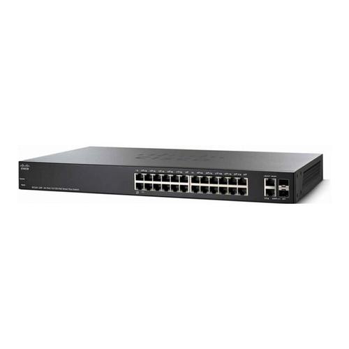 Cisco SG250X-24 Managed L2/L3 Gigabit Ethernet (10/100/1000) 1U Black