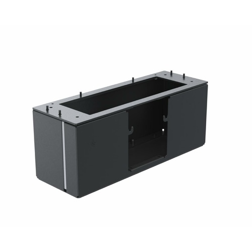 Ergonomic Solutions SpacePole Kiosk & Signage SpacePole outdoor kiosk  Wall mounted peripheral box