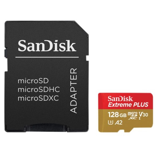 SanDisk Extreme PLUS 128 GB MicroSDXC Class 10