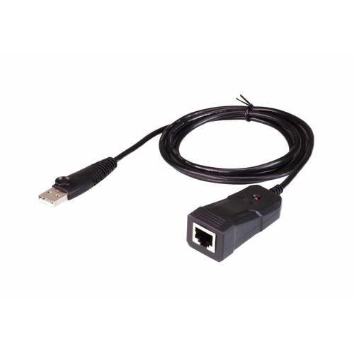 ATEN UC232B serial cable Black 1.2 m USB Type-A RJ-45