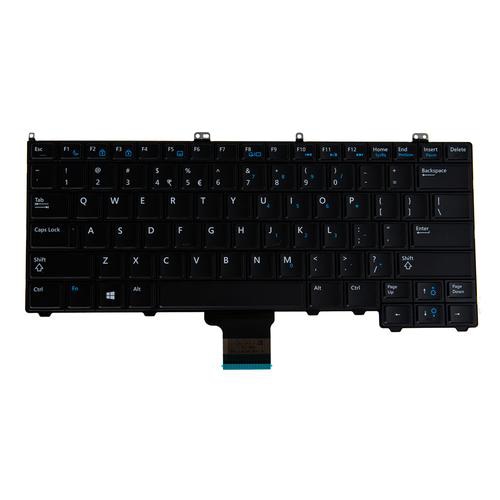 Origin Storage Keyboard Latitude 7280 US International 82 keys Single Point Backlit