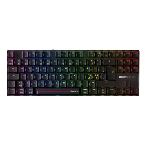 CHERRY MX 8.2 Pro TMR Wireless keyboard Gaming USB + RF Wireless + Bluetooth QWERTY Nordic Black