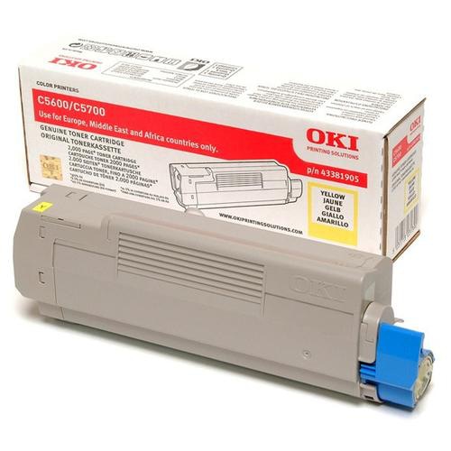OKI 43381905 toner cartridge 1 pc(s) Original Yellow