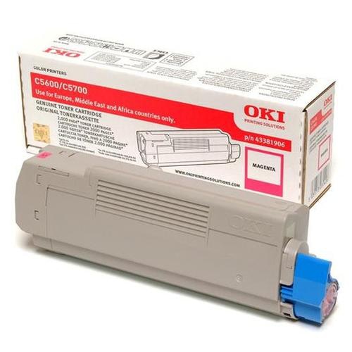 OKI 43381906 toner cartridge 1 pc(s) Original Magenta
