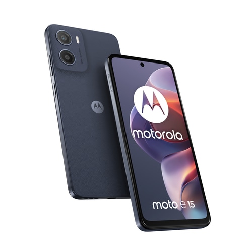 Motorola moto e15 16.9 cm (6.67) Dual SIM Android 14 Go edition 4G USB Type-C 2 GB 64 GB 5200 mAh Blue