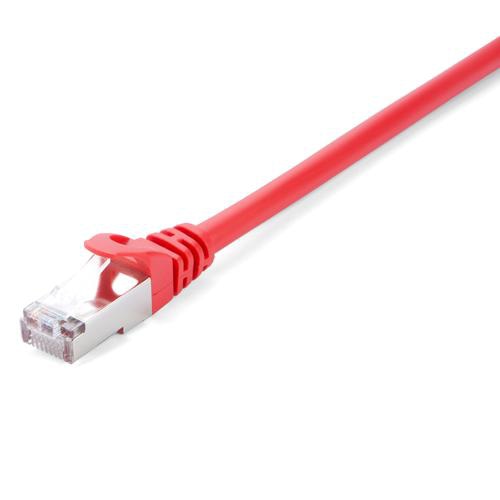 V7 Red Cat6 Shielded (STP) Cable RJ45 Male to RJ45 Male 10m 32.8ft