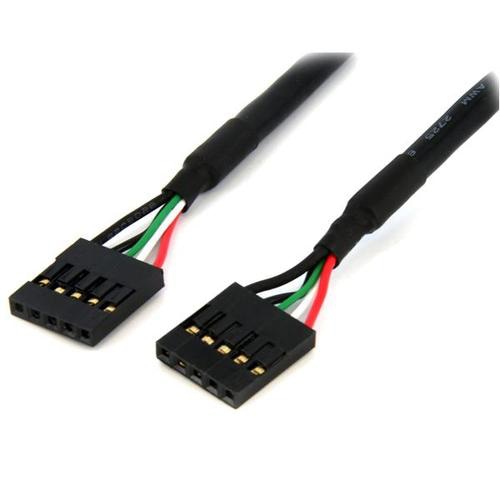 StarTech.com 18in Internal 5 pin USB IDC Motherboard Header Cable  F/F