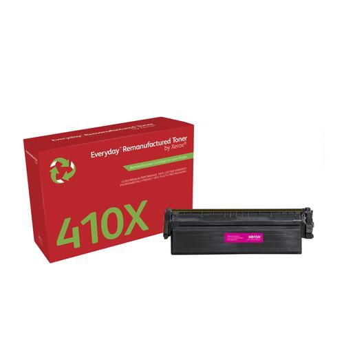 Everyday Remanufactured Toner replaces HP 410X (CF413X), High Capacity