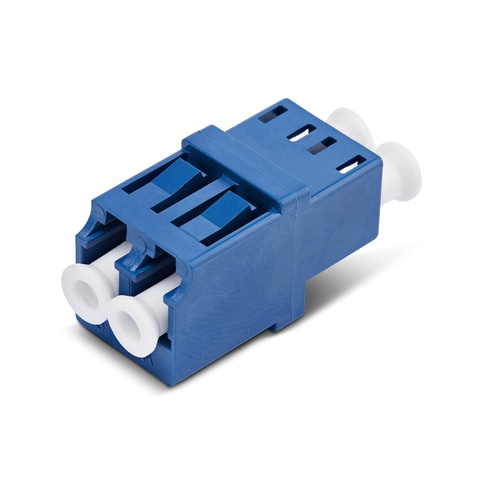 StarTech.com LCLCSMCOUPLER fibre optic adapter LC/UPC 1 pc(s) Blue, White