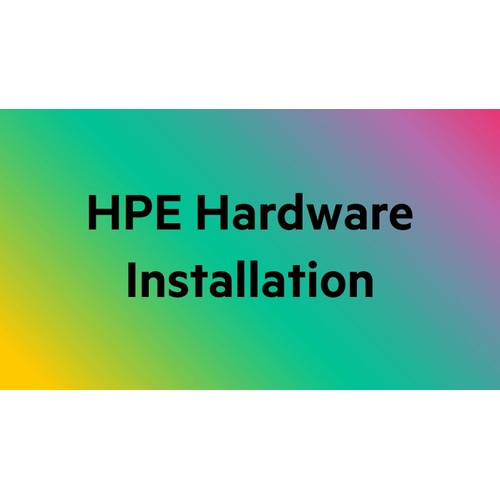 HPE Storefabric M-series ONIE Switch installation Service