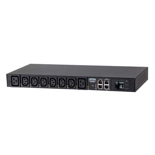 ATEN 32A 8-Outlet 1U Outlet Metered & Switched PDU + Free Eco PDU Manager Software