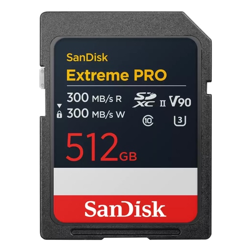 SanDisk Extreme PRO 512 GB SDXC UHS-II Class 10