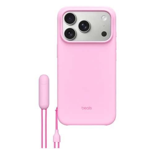 Apple Beats iPhone 17 Pro Kickstand Case with MagSafe and Camera Control - Pebble Pink