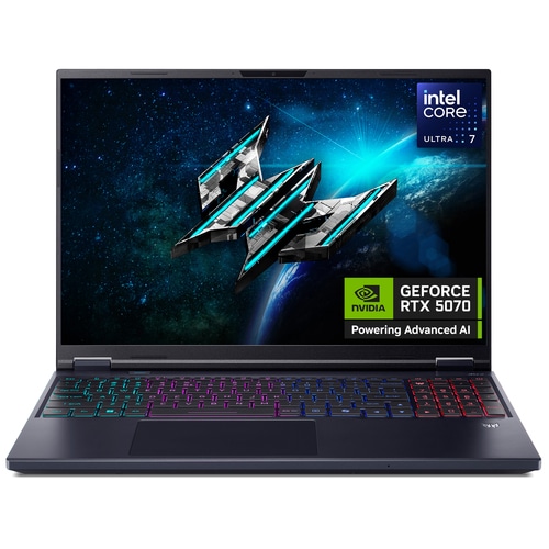 Acer Predator Helios Neo 16 AI PHN16-73 - Intel Core Ultra 7 255HX, 16GB, 1TB SSD, NVIDIA GeForce RTX 5070, 16WQXGA, Windows 11 Gaming Laptop