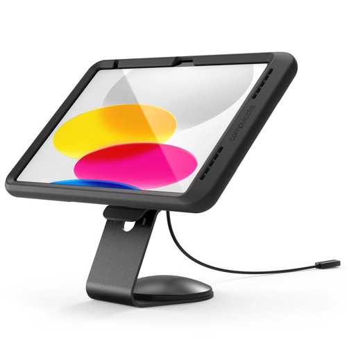 Compulocks iPad 10.9 10th Gen PowerMove Core Counter Stand or Wall Mount Black