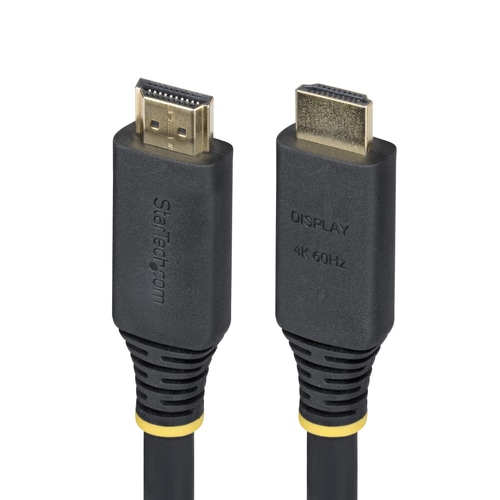 StarTech.com 10m (32.8ft) Active High Speed HDMI Cable, 4K 60Hz/1440p 144Hz, HDR10/HDCP 2.2/ARC, 18Gbps, UHD HDMI 2.0 Cord for TV/Monitor/Display, TPE Jacket