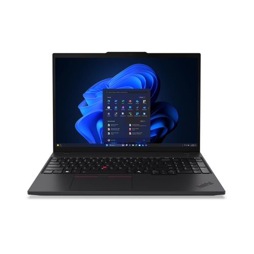 Lenovo ThinkPad T16 Gen 4 (Intel) Intel Core Ultra 7 255U Laptop 40.6 cm (16) WUXGA 16 GB DDR5-SDRAM 512 GB SSD Wi-Fi 6E (802.11ax) Windows 11 Pro English Black