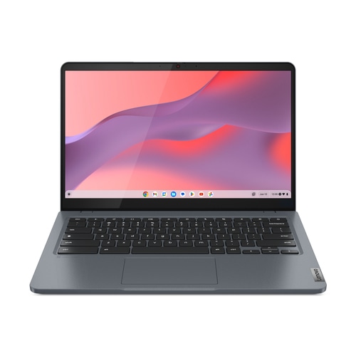 Lenovo IdeaPad Slim 3 Chrome Intel Core i3 N-series i3-N305 Chromebook 35.6 cm (14) Full HD 8 GB LPDDR5-SDRAM 256 GB eMMC Wi-Fi 6E (802.11ax) ChromeOS Grey