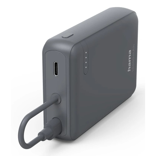 Hama Travel Lithium Polymer (LiPo) 10000 mAh Anthracite