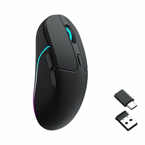 Keychron M3 mouse Gaming Right-hand RF Wireless + Bluetooth Optical 26000 DPI