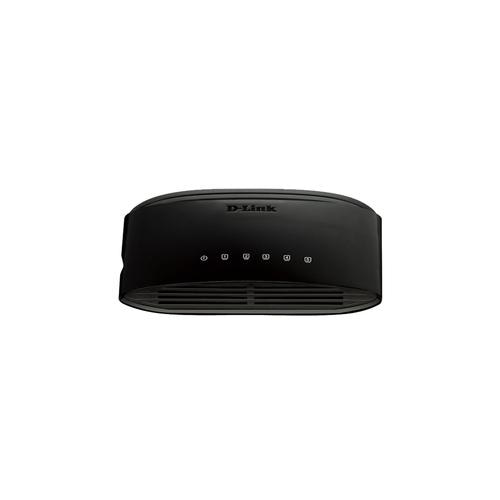 D-Link DES-1005D Unmanaged Fast Ethernet (10/100) Black