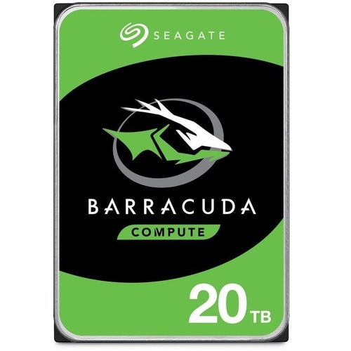 Seagate Barracuda 20TB internal hard drive 7200 RPM 512 MB 3.5 Serial ATA