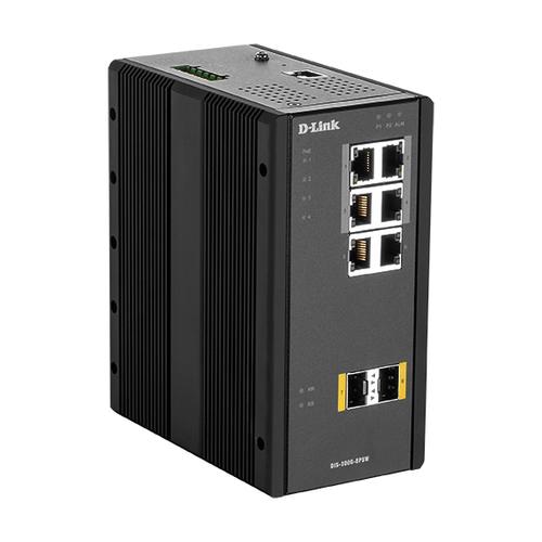 D-Link DIS-300G-8PSW Managed L2 Gigabit Ethernet (10/100/1000) Power over Ethernet (PoE) Black