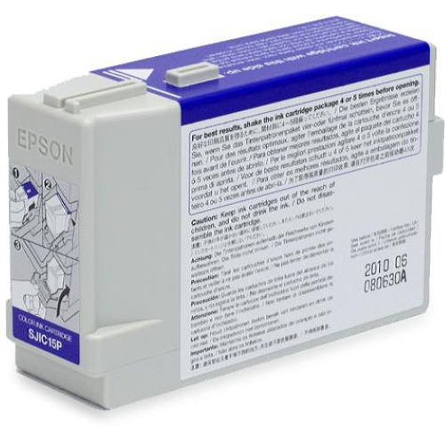 Epson SJIC15P(CMY): Ink cartridge for ColorWorks C3400 and TM-C610 (CMY)