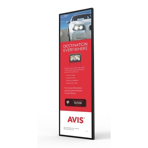 Allsee Technologies WS28HD8-B Signage Display Digital signage flat panel 71.1 cm (28) LED Wi-Fi 700 cd/m Full HD Black Built-in processor Android 7.1 24/7