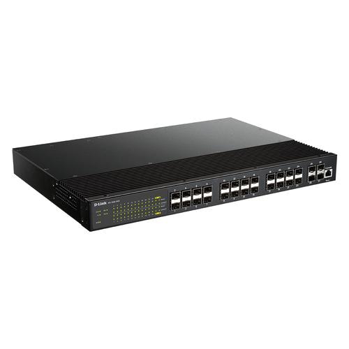 D-Link DIS-700G-28XS network switch Managed L2+ 1U Black