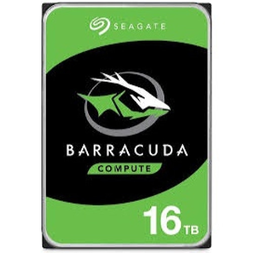 Seagate Barracuda 16TB internal hard drive 7200 RPM 512 MB 3.5 Serial ATA