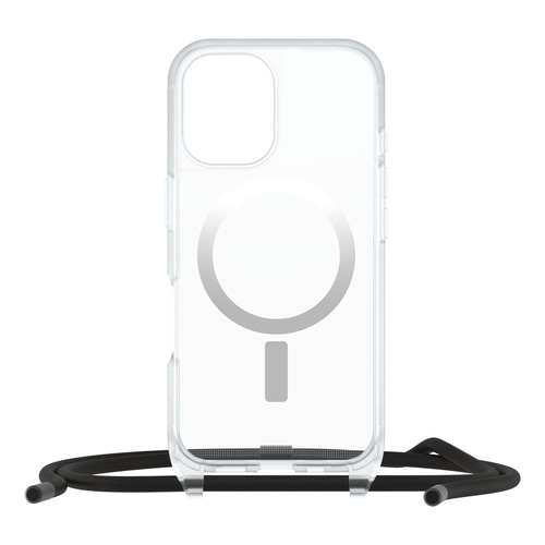 OtterBox React Necklace Series for MagSafe for iPhone 16, Clear