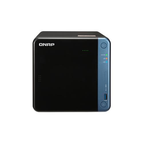 QNAP TS-453Be NAS Tower Ethernet LAN Black, Blue J3455