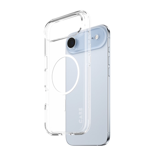 PanzerGlass CARE by  Flagship Case Transparent Urban Explorer w. White MagSafe iPhone Air
