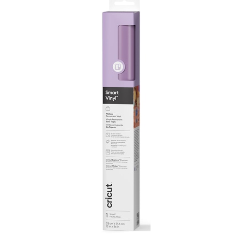 Cricut Smart Vinyl Permanent Lilac Matte