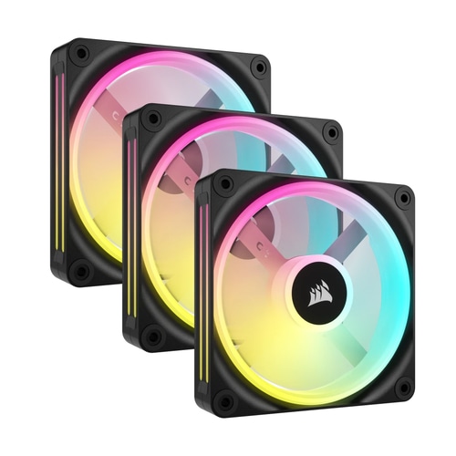 Corsair Air CO-9051002-WW computer cooling system Computer case Fan 12 cm Black, White 3 pc(s)