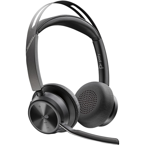 POLY Voyager Focus 2-M USB-C-C Headset USB-C/A Adapter Charging Stand